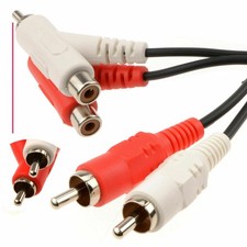 0,5m Stapelbarer 2 x RCA Phonos Zu Phonos Audio Kabel 50cm [006690] Audio Cable price