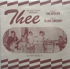 Thee “Time With Her/To Love Somebody” Chicano Soul Tejano Record Thee price