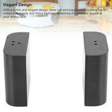 2PCS Salt And Pepper Shakers Set 304 Stainless Steel Condiment Jar Seasonin TU Salt price