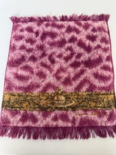 Vivienne Westwood Pink Leopard Pile Hand/Face Towel RARE Japan Vintage 1996 Hand- / gezichtshanddoek price