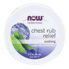 NOW FOODS Chest Rub Relief 2 fl oz Liquid Olie en Olive Olie price