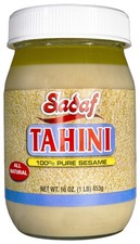 Sadaf Pure Sesame Tahini Sauce, 16 oz Jar. Tahini, Molasses en Halva price