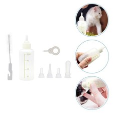 1 Set Reusable Silicone Puppy Milk Feeder Pet Nursing Bottle Transparent Milk price