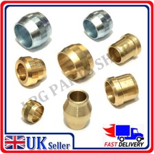 OLIVES Brass STEEL pipe Compression D4,5,6,8,10 MANY SIZES Campervan Caravan RV Olives price