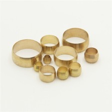 Brass Olive Barrel Plumbing Olives Compression Fitting Copper Pipe Gas Fuel Tube Olives price