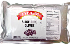 Duet Sliced Ripe Black Olives 33 Ounce Olives price