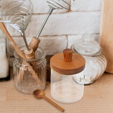 Honey Dipper Delicate Jam Storage Jar Container Pot with and Lid Honey en Jam price