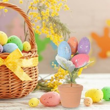 Foams Egg Statue Eggs for Decorating Home Ornament Egg-shaped Decoration Eggs price