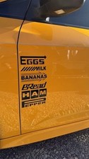 Grocery Getter  funny sticker eggs milk bananas bread ham pepper jdm Set of 2 Eggs price