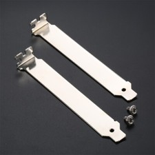 2PCS PCI Slot Cover Bracket W Screws for Full Profile Computer Laptop PC Cases PC Cases price
