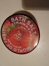 World Of Fruit Strawberry Bath Salt Bathing Suite 85g 2.8oz Fruit price