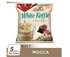 LUWAK White Koffie Mocca Rose  10 Sachets - PACK OF TWO BB 2026 Koffie price