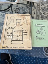 Western Blob Top Soda and mineral water bottles Rare Book Peck & Audie Markota Mineral Water en Soda price