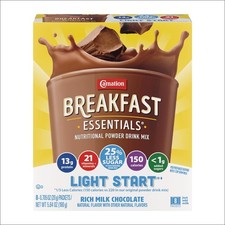 Carnation Breakfast Essentials Light Start Powder 0.71 Ounce (Pack of 8) Warme drankpoeders price