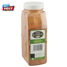 Ground Cinnamon, 18 Oz - One 18 Ounce Container of Ground Cinnamon Powder, Perfe Warme drankpoeders price