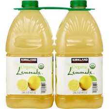 Kirkland Signature Organic Lemonade, 96 fl oz, 2-count Lemonade en Fruit Juice price