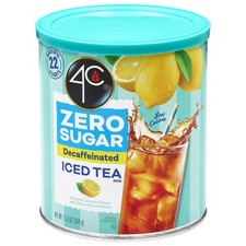 4C LIGHT DECAFFEINATED ICED TEA, 22 QUARTS, 13.9 OUNCE Cold Powdered Dranken price