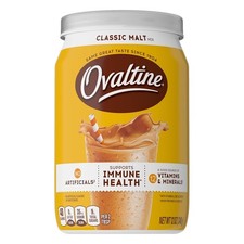 Ovaltine Classic Malt Powdered Drink Mix For Hot And Cold Milk Canister 12 oz Cold Powdered Dranken price