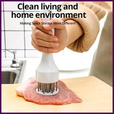 1Pc White Handheld Use Household Tender Meat Needle with Broken Tendons Pork White Meat price