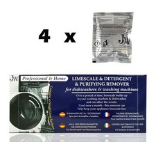 LIMESCALE AND DETERGENT REMOVER - 4 APPLICATIONS FOR DISWASHER & WASHING MACHINE Washing Machine producten price