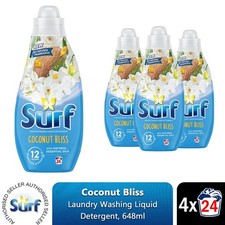 Surf Laundry Washing Liquid Detergent Coconut Bliss 2.6 Litre, 96 Washes Laundry Detergent price