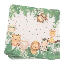 20 Pcs Tissues Square Patterned Napkins Bathroom Paper Towels for Guests Papier Towels price