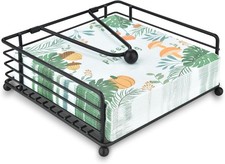 Iron Napkin Holder for Dining Table, Kitchen Counter & Outdoor Picnic Use with W Napkin price