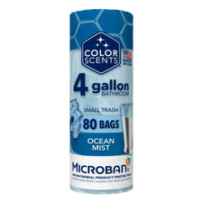 4-Gallon Small Twist Tie Trash Bags, Ocean Mist Scent, 80 Bags Trash Tassen price
