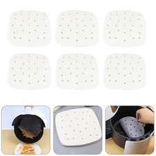 100 Sheets Airfryer-Einlagen Backpapierbögen Fettdichtes Backpapierförmchen Baking Papier price