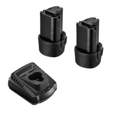 ACDelco AB1207LA-P2C Li-ion Interchangeable 2 Battery Packs with 1 Quick Charger Batterij price