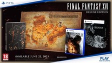 FINAL FANTASY XVI 16 DELUXE EDITION PS5 NEW FOIL ENGLISH STEELBOOK CLOTH MAP English price