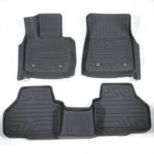 All Weather Floor Mats Liner for for BMW X3 F25 2011-2017 TPE Rubber Black 3Pcs English price