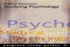 Studying Psychology (Palgrave Study Guides) by Stevenson, Andrew Paperback Book Psychologie Study Guides price