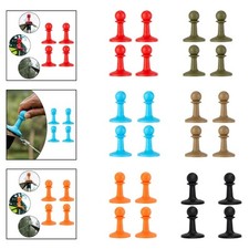 4pcs Protective Caps Tent Tarp Grabber Professional Rubber Tarp Pole Tip Covers Tent price