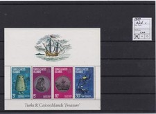 Turks & Caicos postfris 1973 MNH block 1 - Treasure / Ship (X0245) Turks price