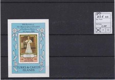 Turks & Caicos postfris 1980 MNH block 23 - Queen Mother 80 year (S0280) Turks price