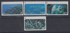 Turks & Caicos Mi.-Nr. Satz 349-352 postfrisch ** / MNH Korallen Turks price