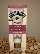 Gold Bond 7 Moisturizers +3 Vitamins Age Renew Neck & Chest Cream 56g New Moisturizers price