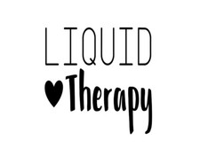 Vinyl Decal "LIQUID🖤Therapy" for Wine Glass/Cup/Coffee Mug *SHIPS FREE* Liquid & Voeding Thermos price