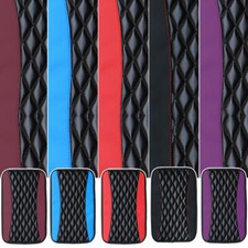 Car Armrest Pad Cover Center Console Box Blue PU Leather Cushion Mat Accessories Consoleaccessoires price