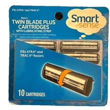 Smart Sense Twin Blade Refills Fits ATRA and TRAC II Razors 10 cartridges Razors en Refills price