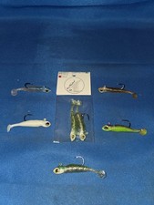 Reel Nautical Hand Made Jigs Micro Minnow 5 Colors 1/8 oz Mustad Ultra Point BN Vissen Reel (Jig) price