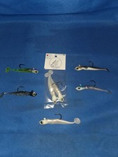 Reel Nautical Hand Made Jigs Macro Minnow 5 Colors 1/4 oz Mustad Ultra Point BN Vissen Reel (Jig) price