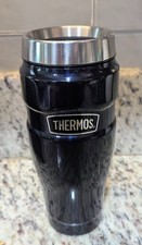 Thermos 16oz Stainless Steel Midnight Blue, Vacuum insulated Travel Tumbler Thermos price