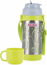 Nuby Clik It 360ml Non Spill, Stainless Steel, Insulated Thermal Flask / Thermos Thermos price