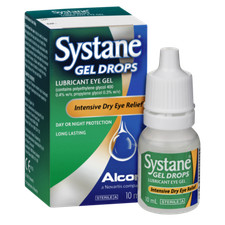 Systane Gel Drops 10mL Lubricant Intensive Dry Eye Relief Night Protection Lubricant Gel price