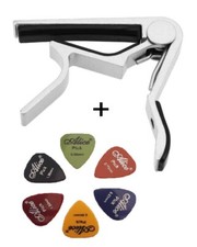 Kapodaster Capodaster Capo Kapo + 6 Piks - Für Akustische Elektrische Gitarre Elektrische Guitars price