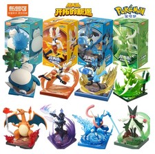 Blokees Pokemon Original Action Figure Charizard Snorlax Greninja Meowscarada 🔥 Action Figures price
