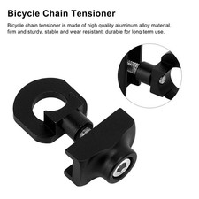 (Black)Folding Bicycle Chain Adjuster Portable Aluminum Alloy DY Folding Bicycle price