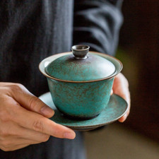 Ceramic Gaiwan Pine Glaze Tureen Tea Makers Kung Fu Tea Accessories Theezetters price
